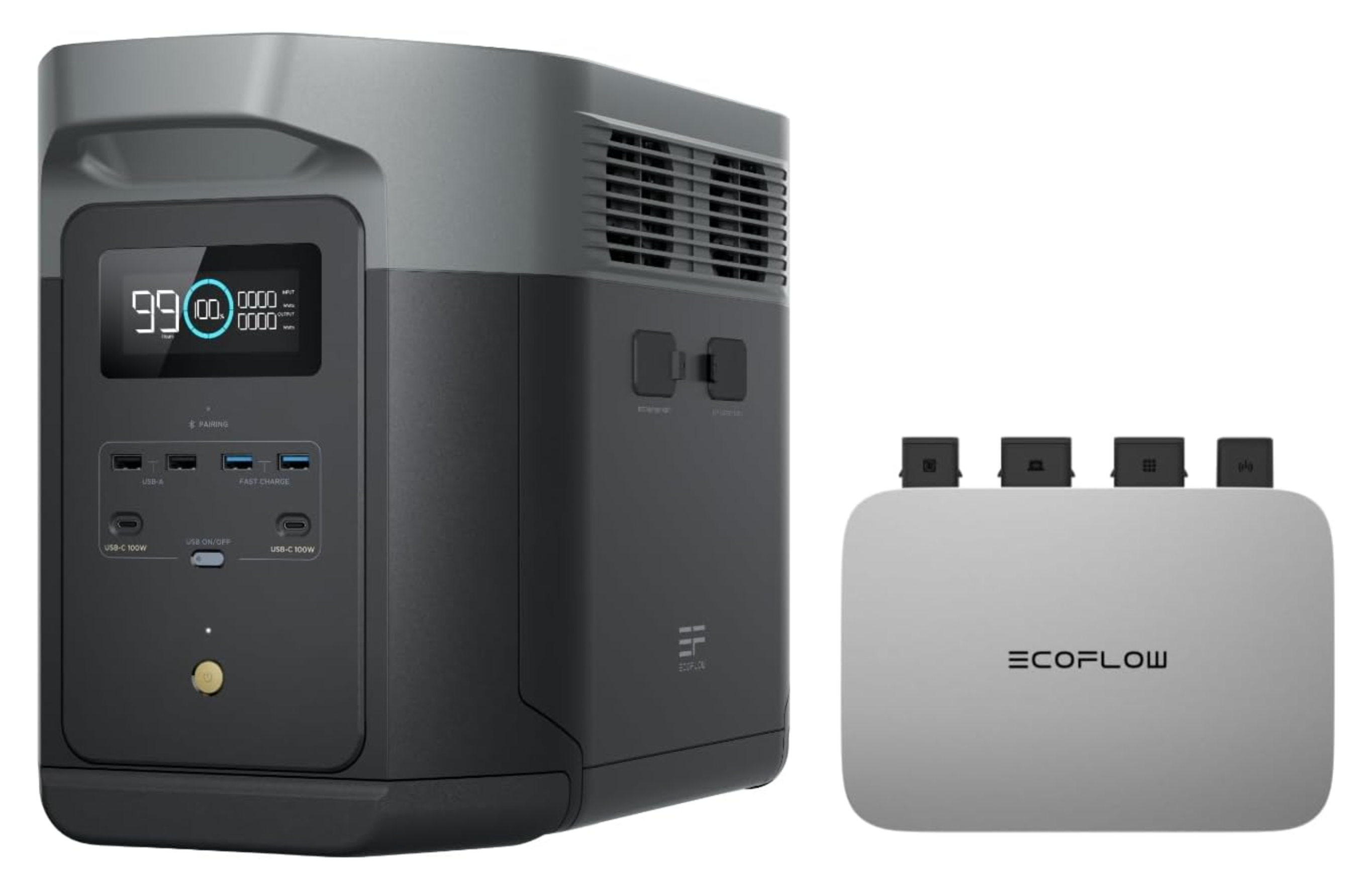 EcoFlow DELTA 2 Max inkl. PowerStream Mikrowechselrichter Mesch Shop EcoFlow DELTA 2 Max inkl. PowerStream Mikrowechselrichter Mesch Shop